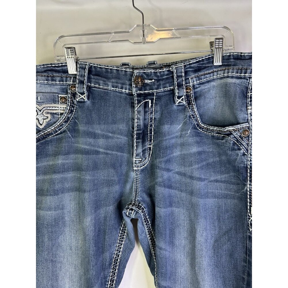 Rock Revival Hobert Bootcut Thick Stitched Embell… - image 5